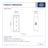 Bomag Drum Mount Vibration Side 7-091 - dimension drawing