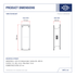 Bomag Drum Mount Vibration Side. 7-093 - dimension drawing
