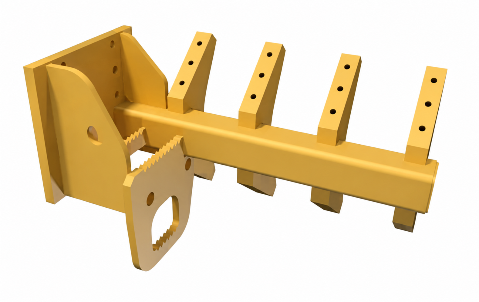 Caterpillar 836 front scraper frame