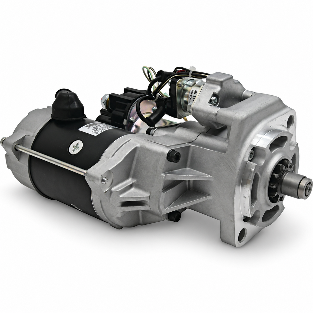 Dynapac 24V Starter Motor DY-4700950636 on a white background
