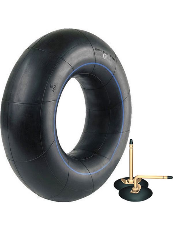 Road roller tyre inner tube