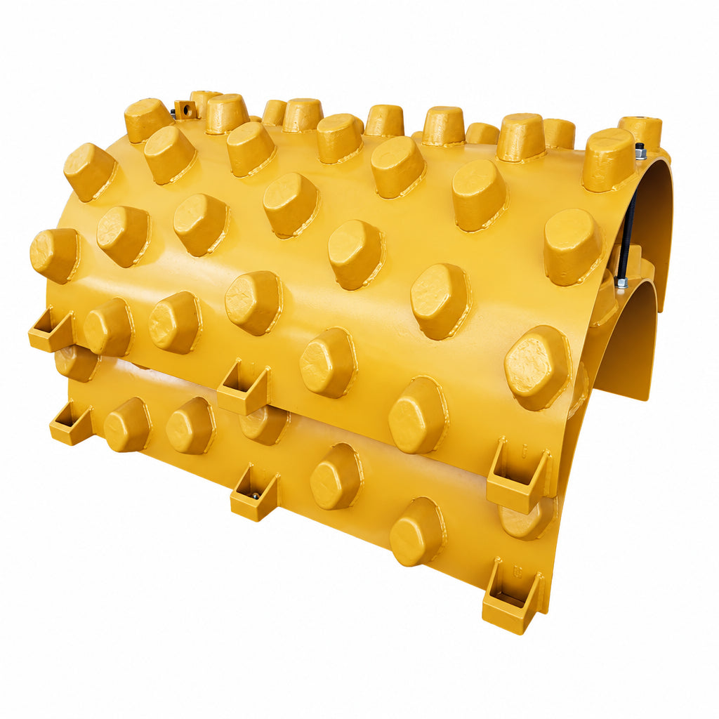 Padfoot roller shell sections