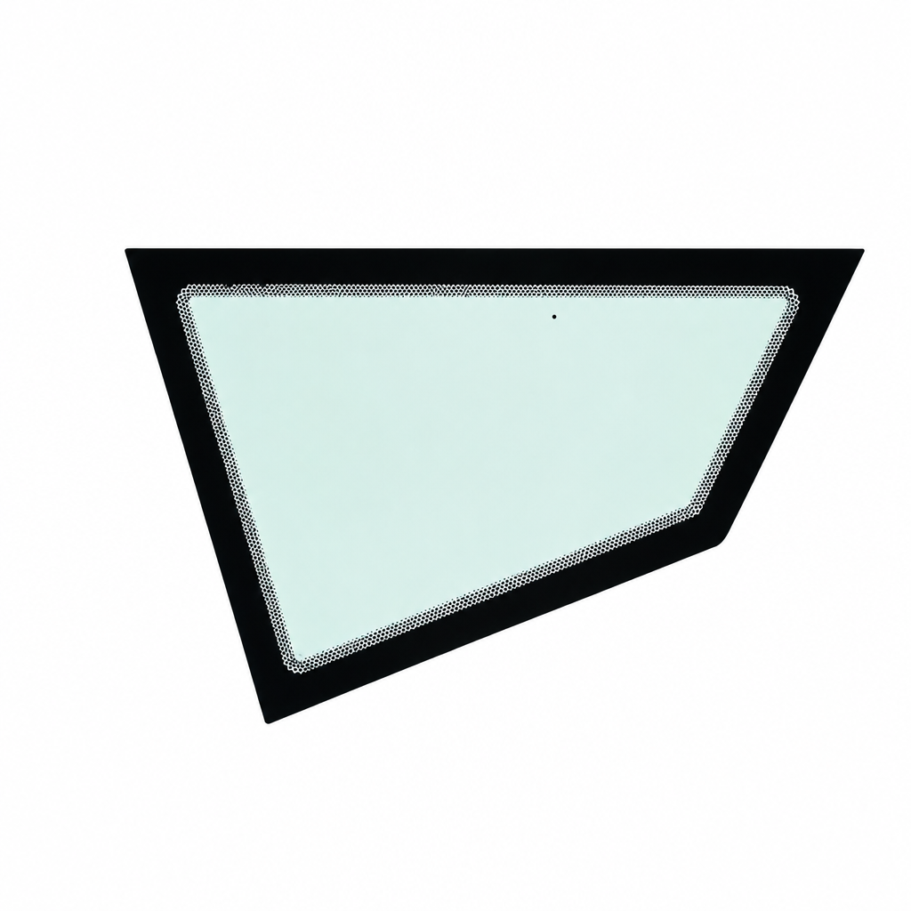 Dynapac Front L/H Lower Quarter Glass