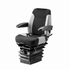 Caterpillar cloth seat assembly