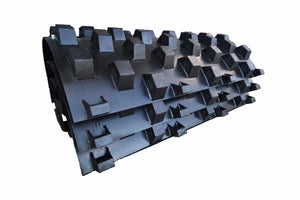 Padfoot roller shell sections