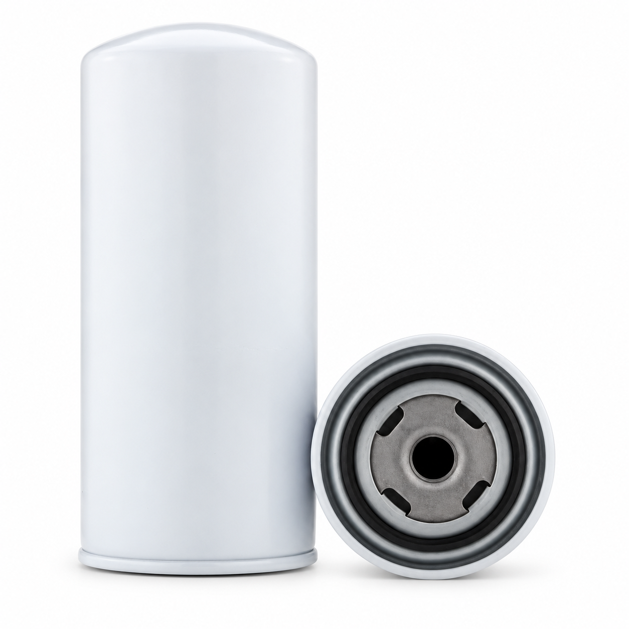 Roller spin-on fuel filter