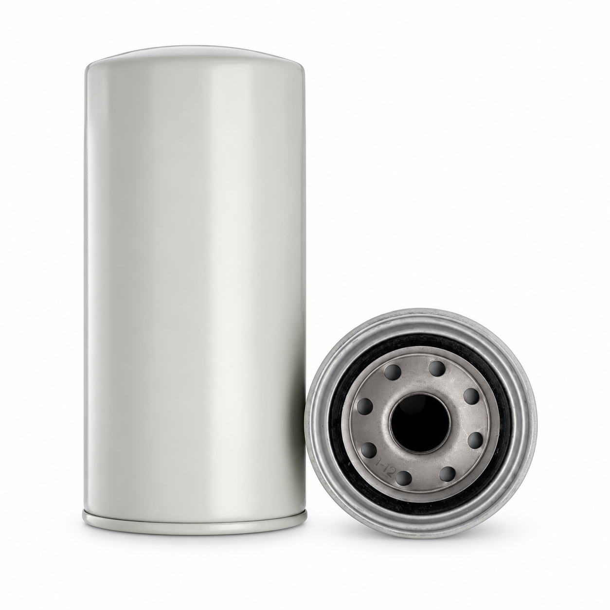 Roller spin-on oil filter